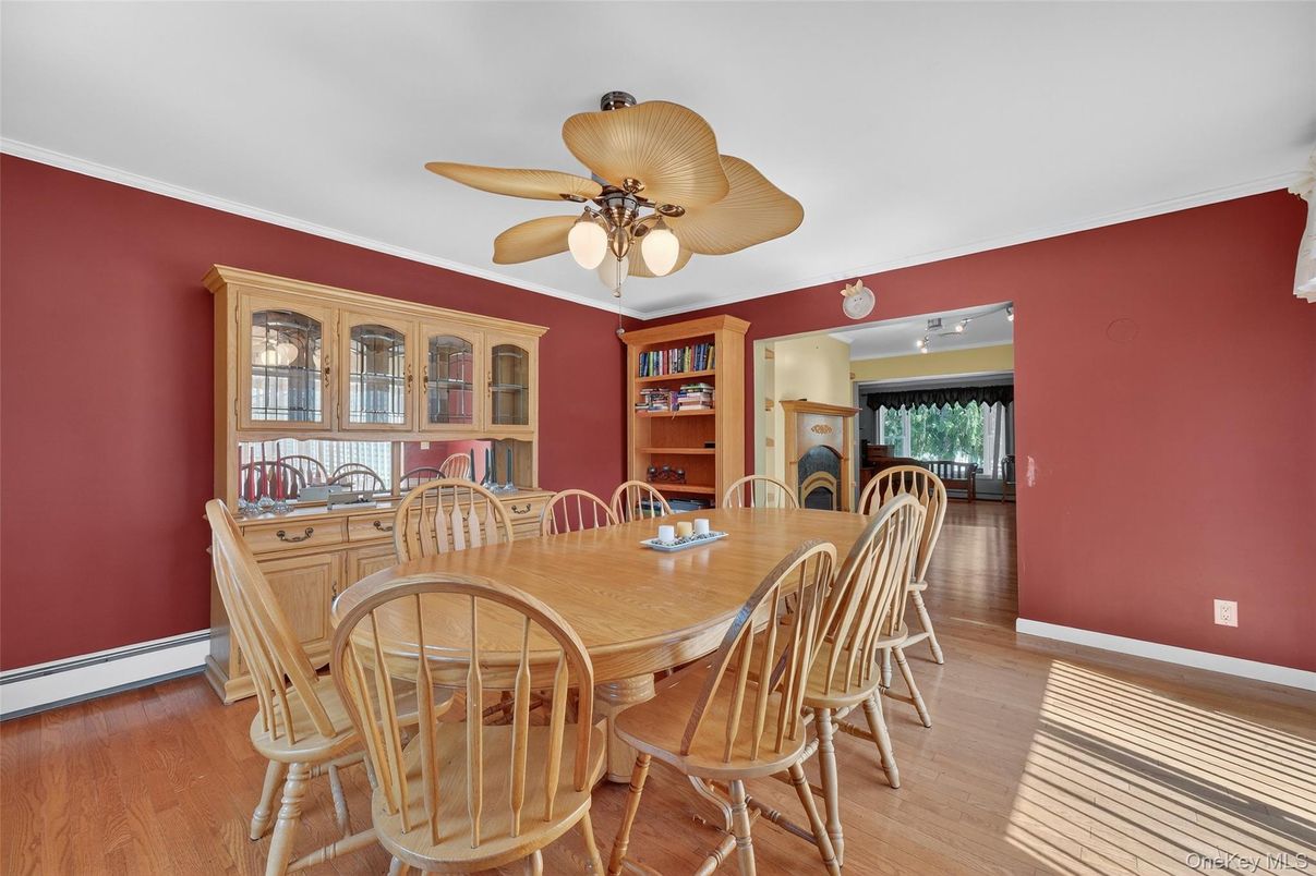 Dining room, Interior, Wood Texture Flooring