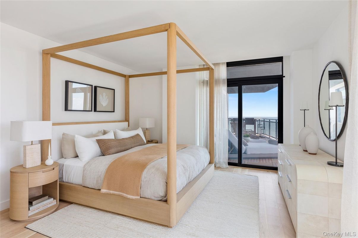 Bedroom, Interior, Water, Wood Texture Flooring