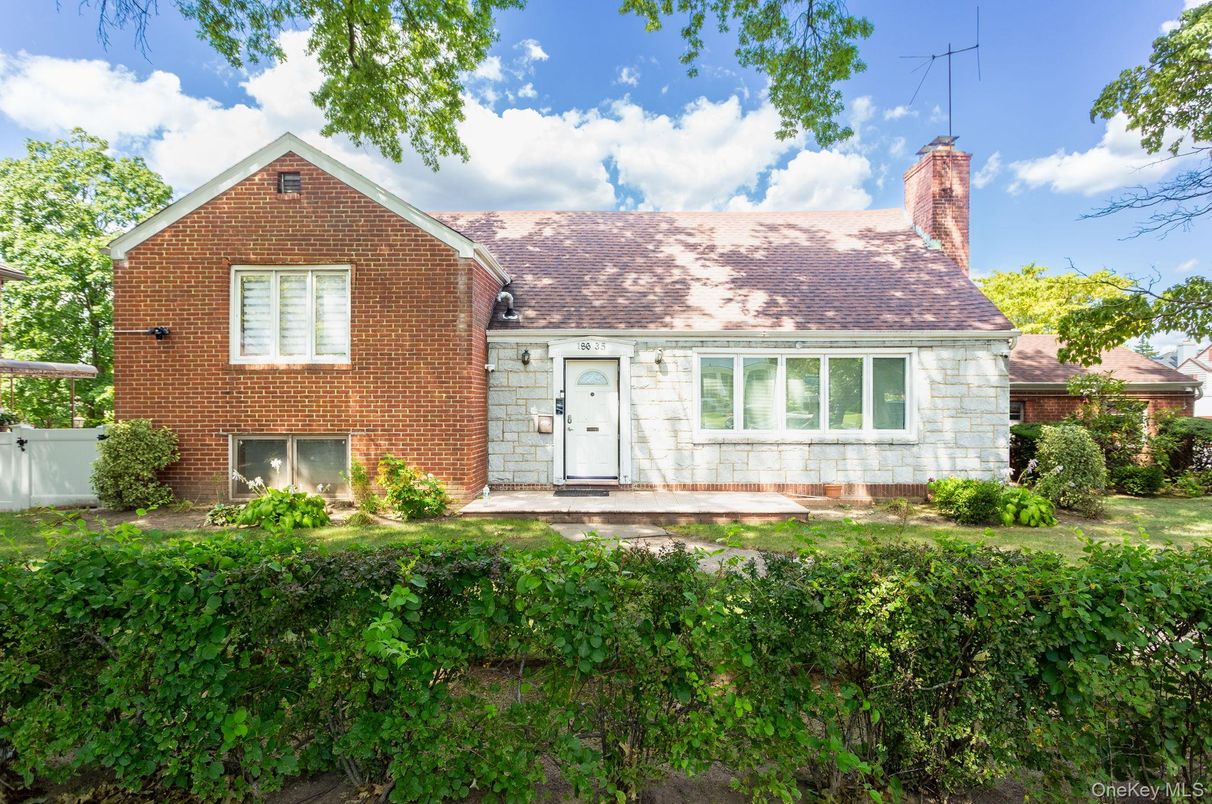 Exterior, Facade, Brick Facade, Cape Cod