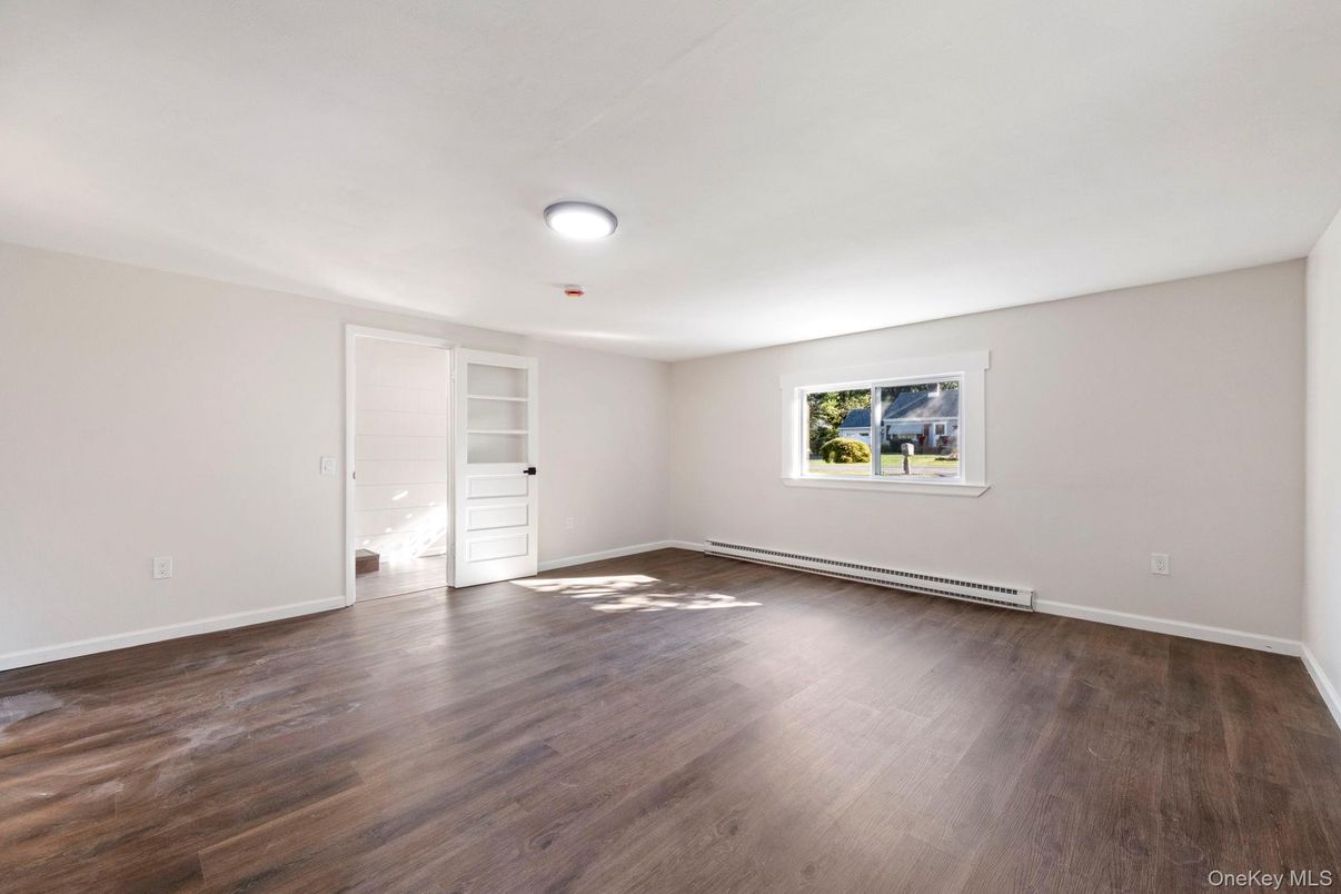 Empty room, Interior, Wood Texture Flooring