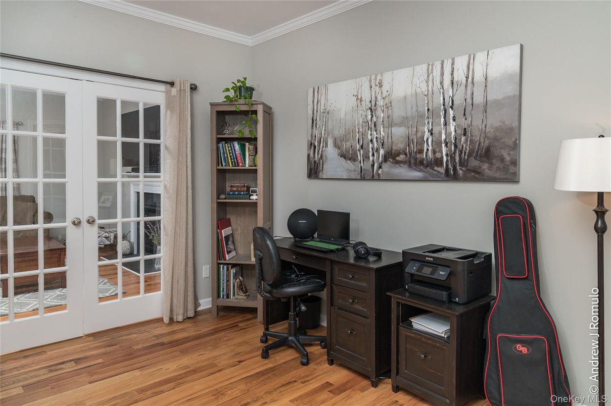Home Office, Interior, Wood Texture Flooring