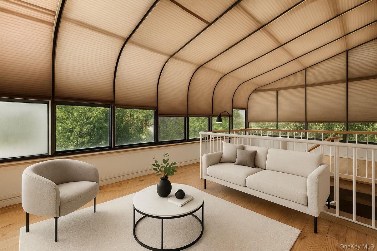 Interior, Sun Room, Wood Texture Flooring
