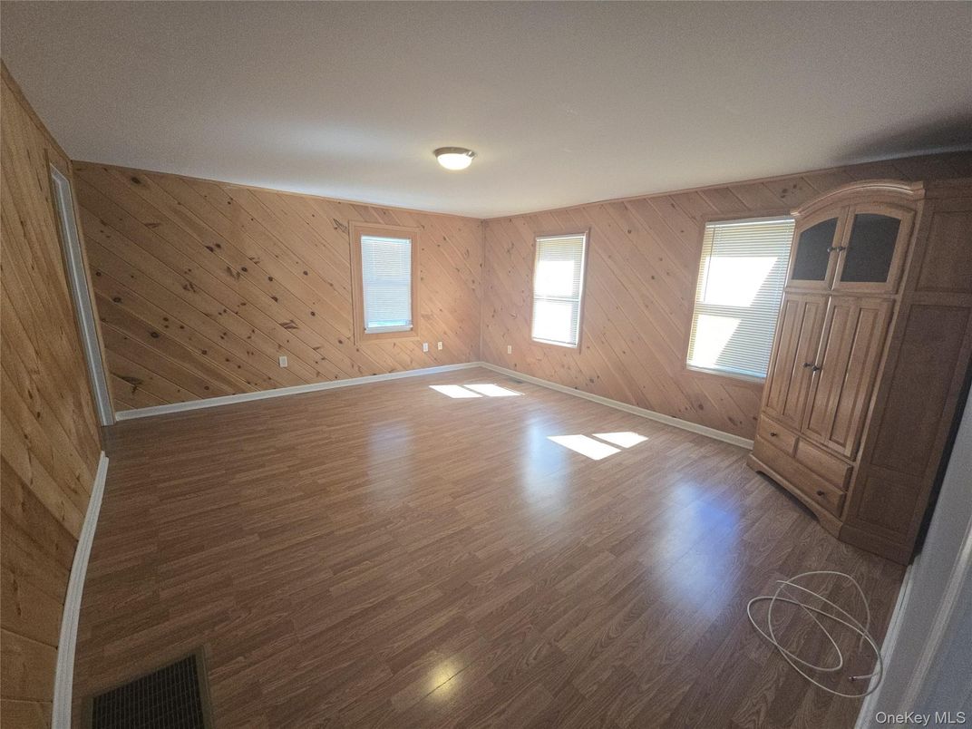 Empty room, Interior, Wood Texture Flooring, Wooden Walls