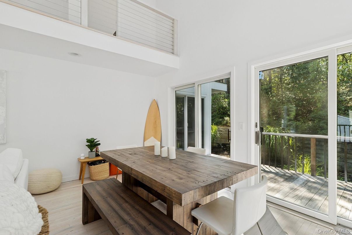 Dining room, Interior, Wood Texture Flooring
