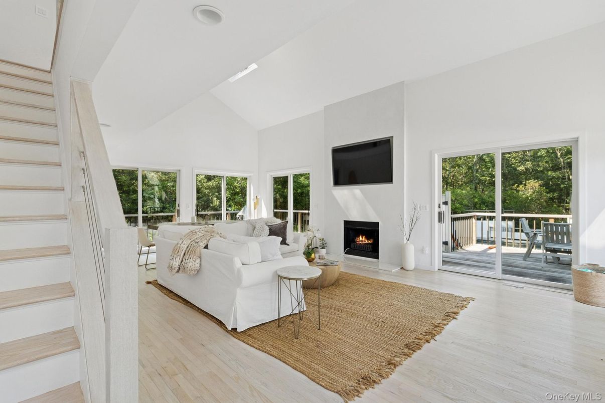 Fireplace, Interior, Living room, Wood Texture Flooring