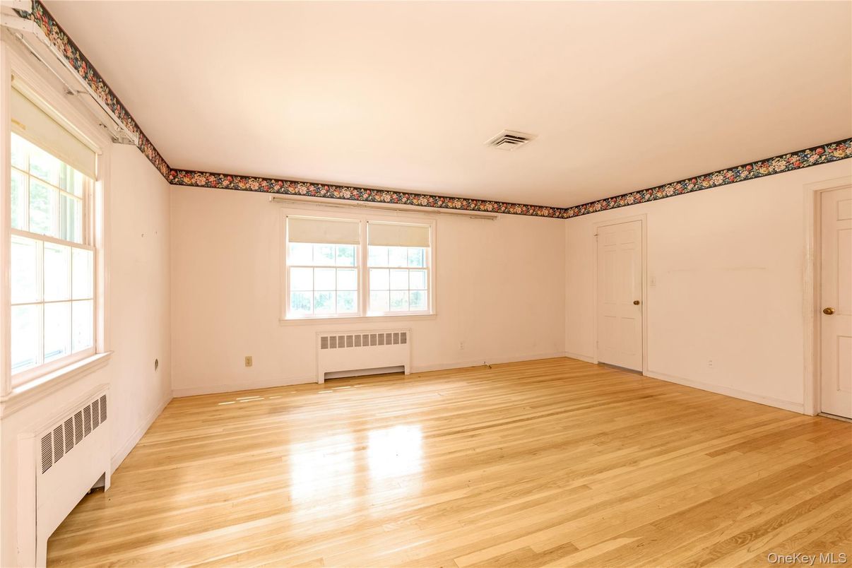 Empty room, Interior, Wood Texture Flooring
