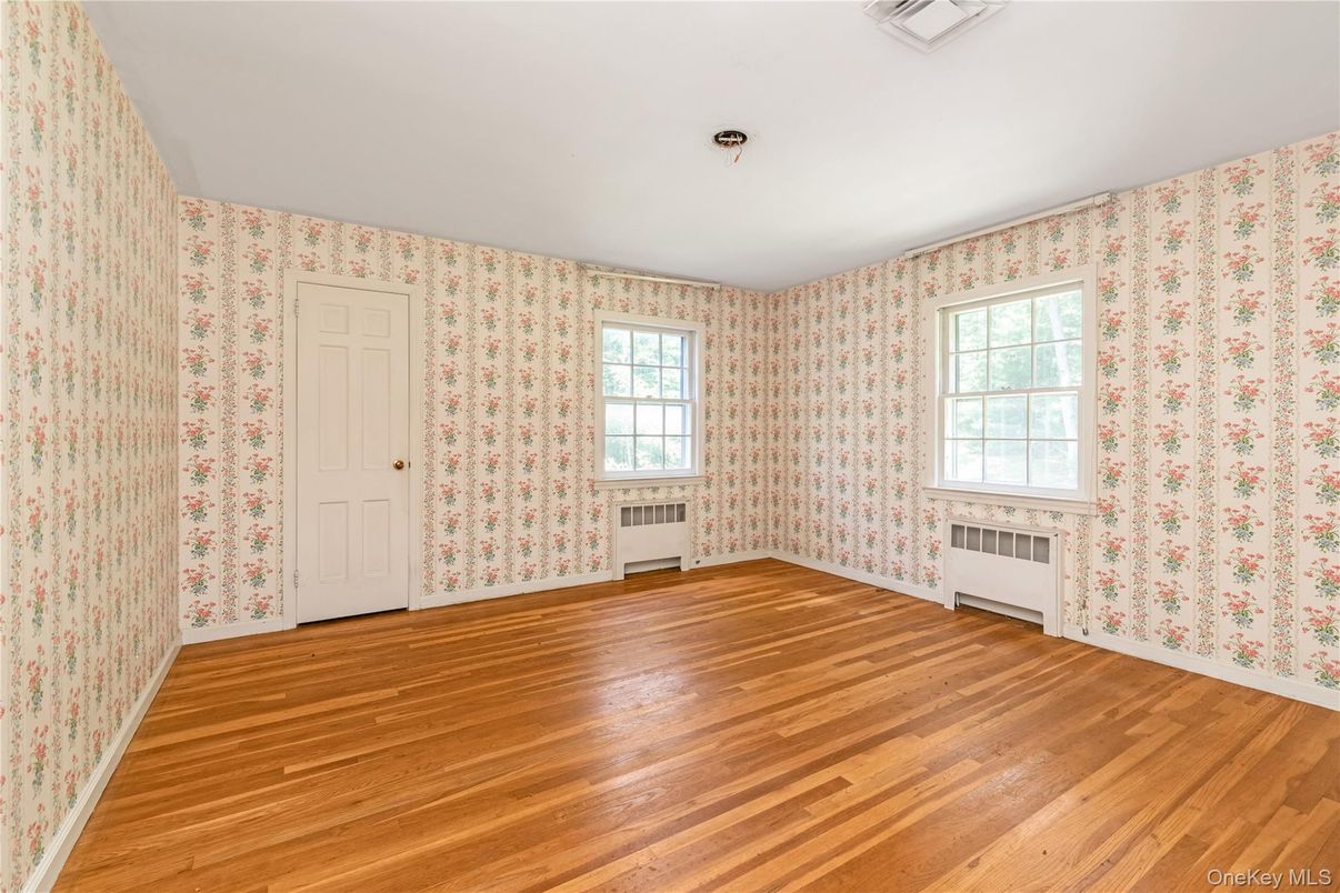 Empty room, Interior, Wood Texture Flooring