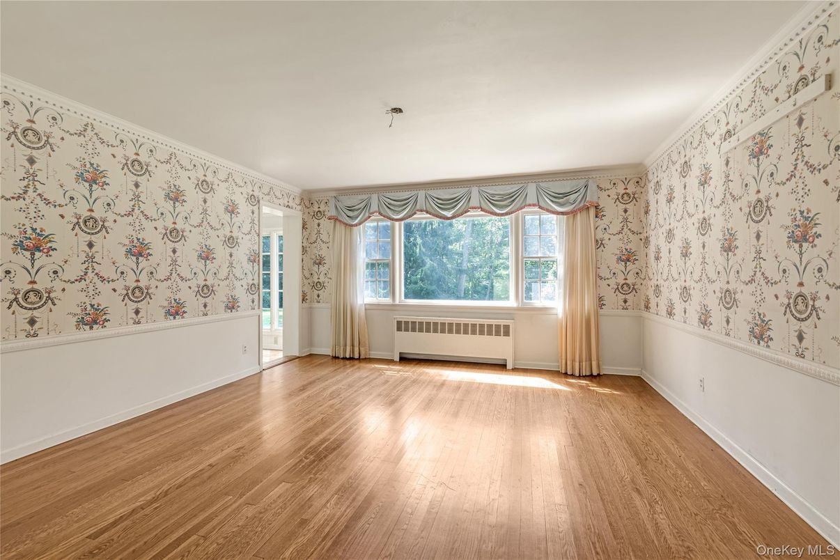 Empty room, Interior, Wood Texture Flooring