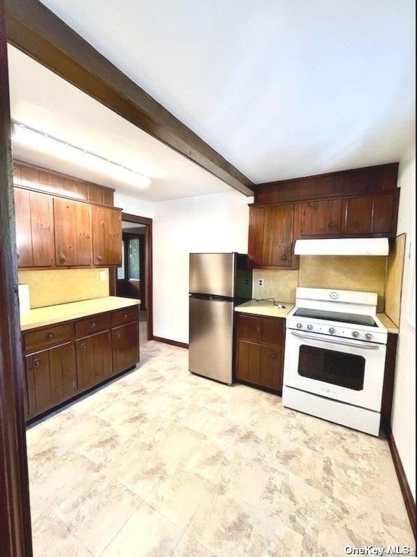 Interior, Kitchen, Wooden Beams