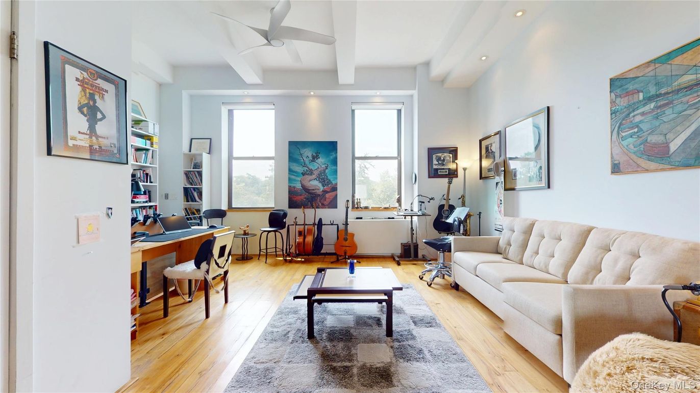 Home Office, Interior, Living room, Recessed Lighting, Wood Texture Flooring