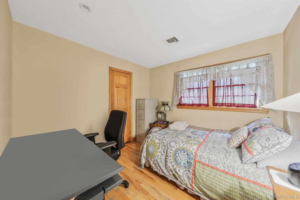 Bedroom, Home Office, Interior, Wood Texture Flooring