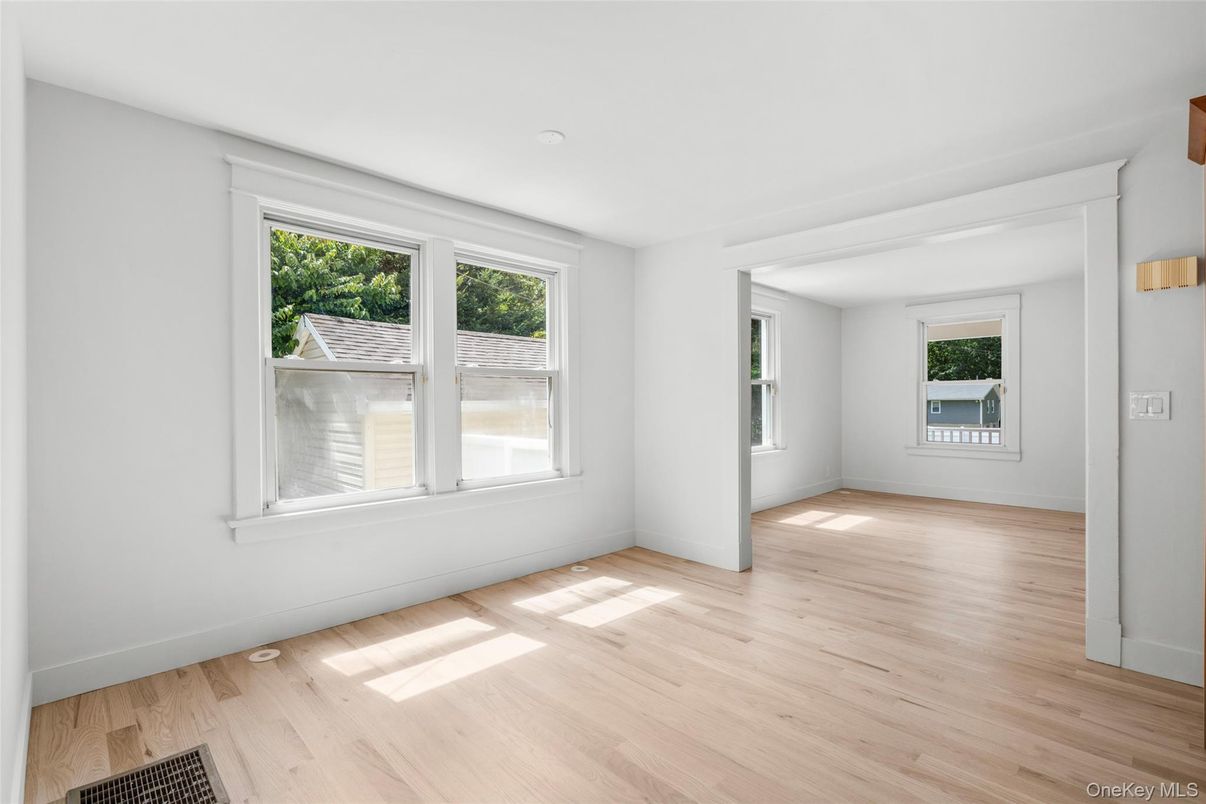 Empty room, Interior, Wood Texture Flooring
