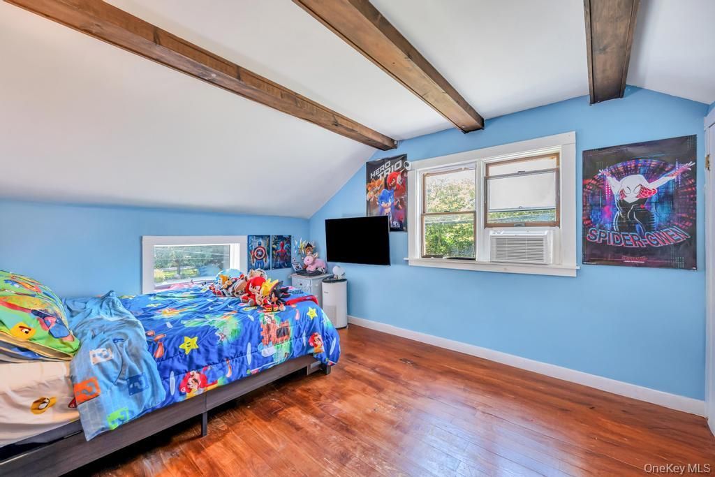 Bedroom, Interior, Wooden Beams, Wood Texture Flooring