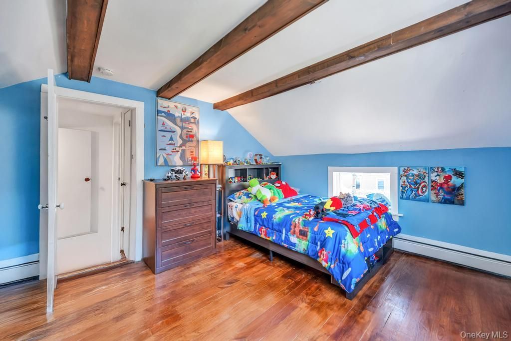 Bedroom, Interior, Wooden Beams, Wood Texture Flooring