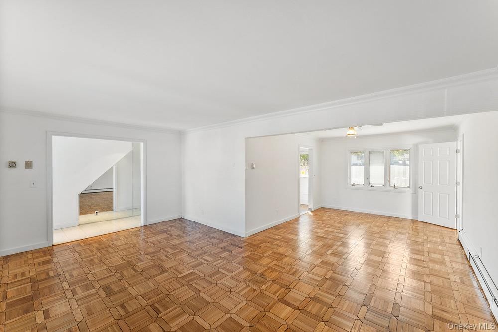 Empty room, Interior, Wood Texture Flooring