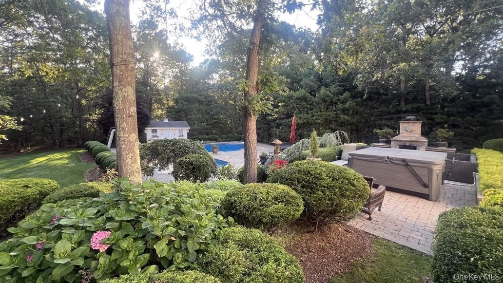 Backyard, Exterior, Fireplace, Pool