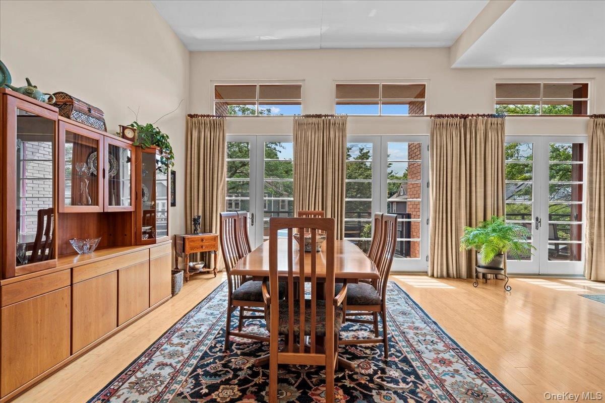 Dining room, Interior, Wood Texture Flooring
