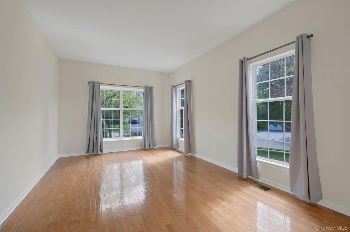 Empty room, Interior, Wood Texture Flooring