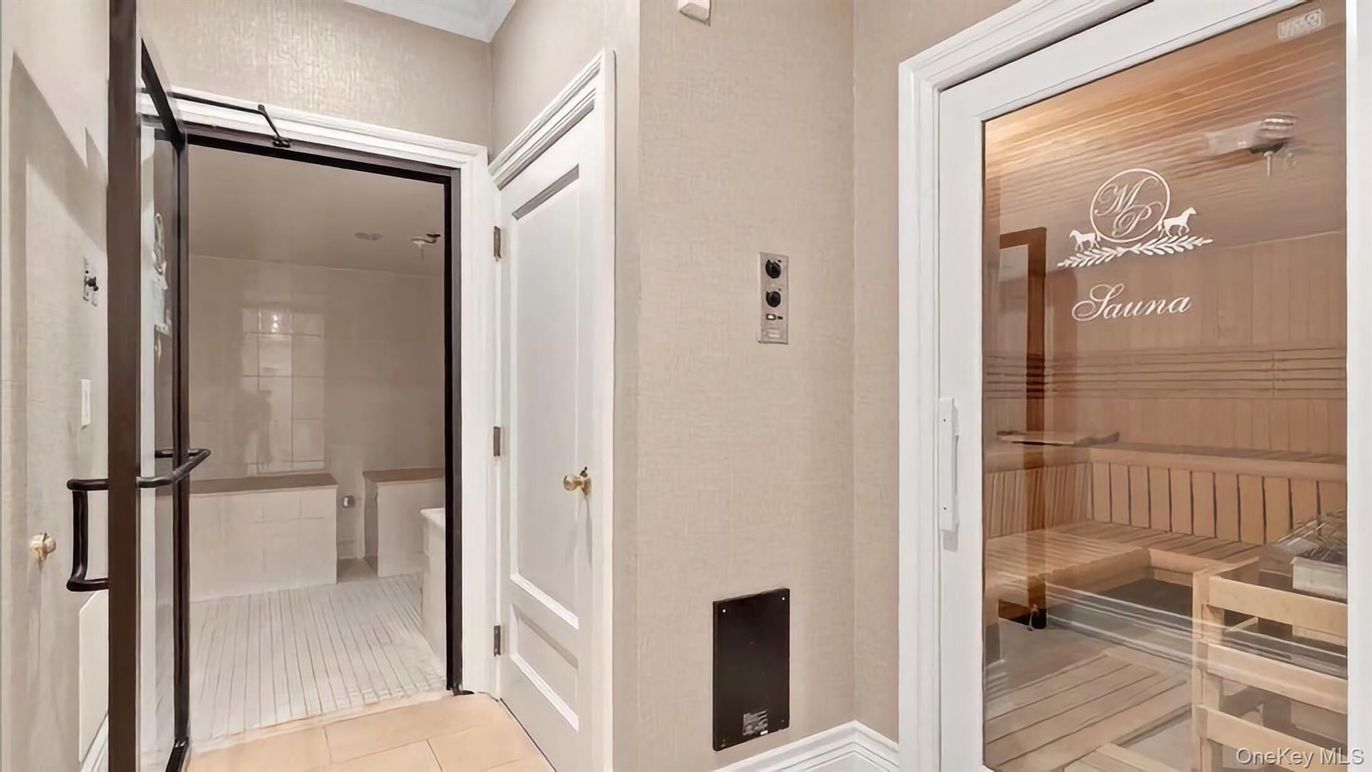 Bathroom, Glass Shower, Interior, Sauna Room