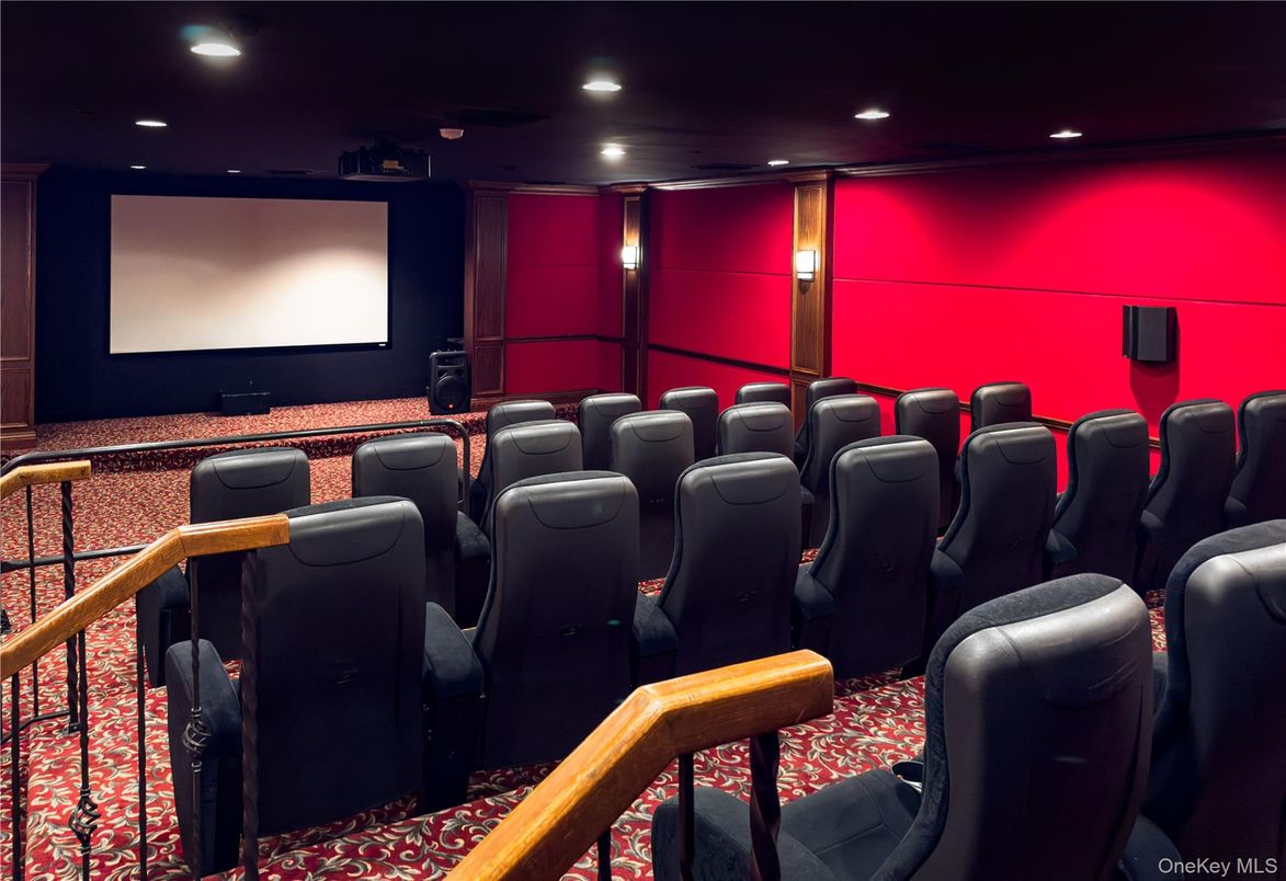 Home Theatre Room, Interior, Projection Screen, Recessed Lighting, Theatre Room