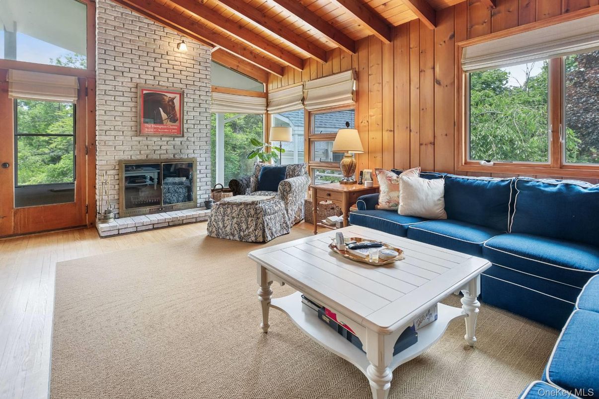 Fireplace, Interior, Living room, Stone Walls, Wooden Beams, Wooden Ceilings, Wood Texture Flooring, Wooden Walls