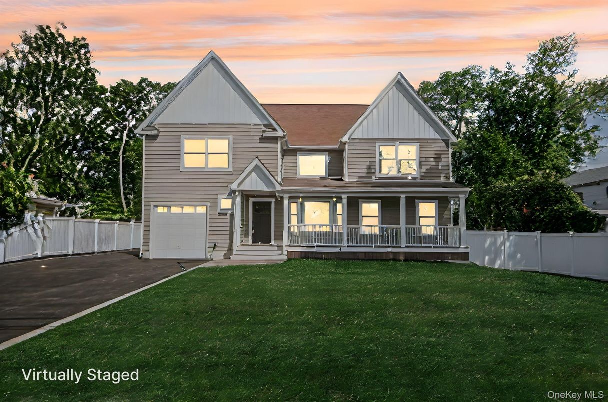 Attached, Backyard, Exterior, Facade, Farmhouse