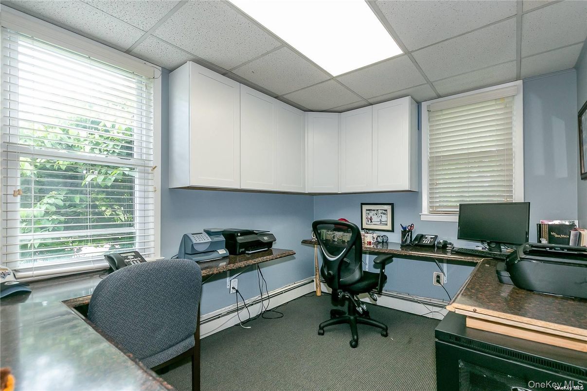 Home Office, Interior, Recessed Lighting