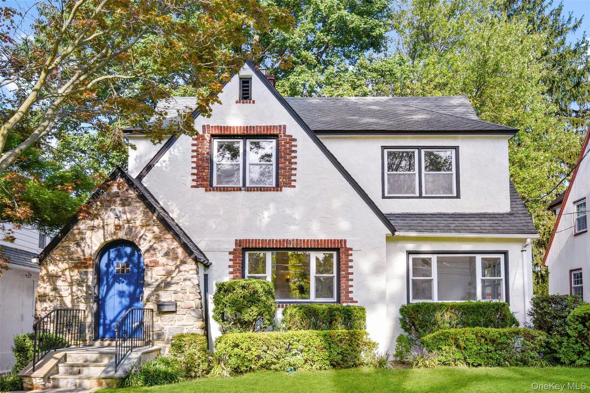 Exterior, Facade, Brick Facade, Tudor Revival