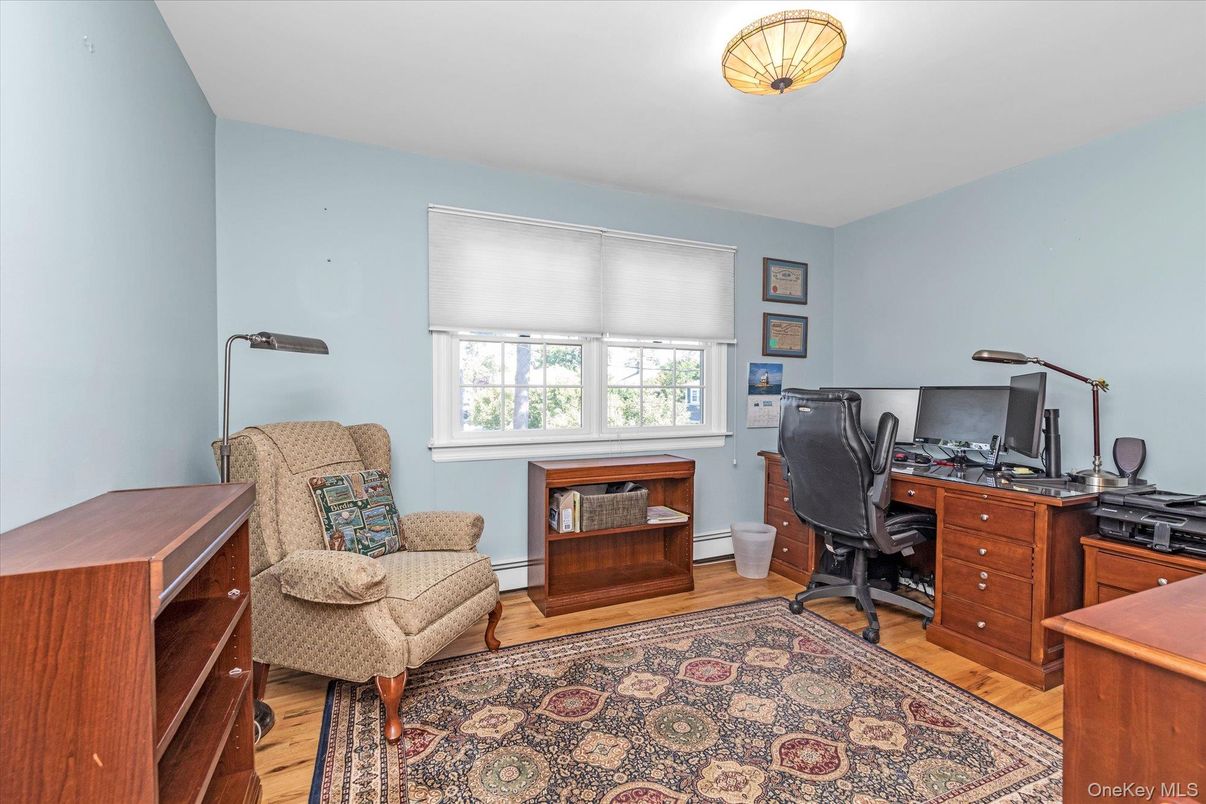 Home Office, Interior, Wood Texture Flooring