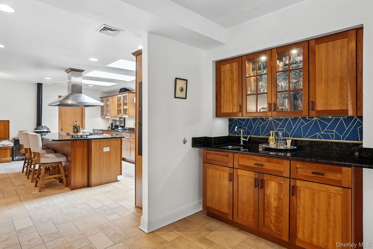 Dining room, Interior, Kitchen, Recessed Lighting