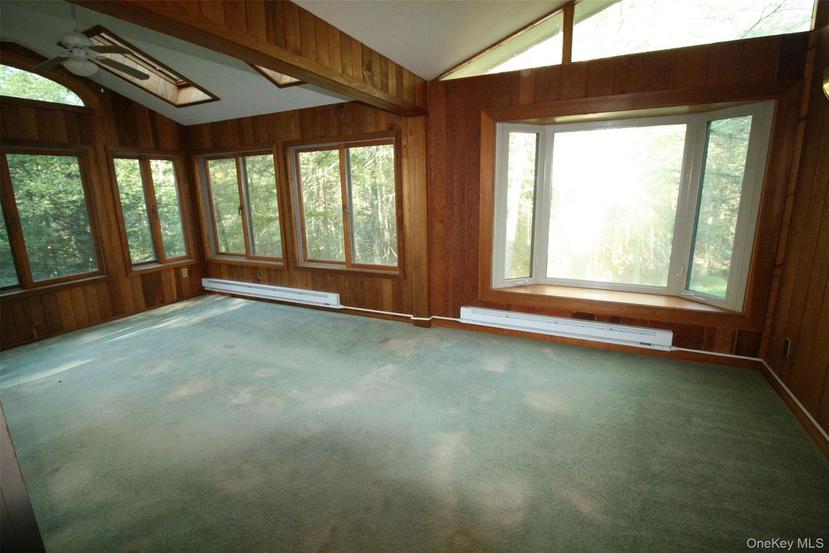 Empty room, Interior, Wooden Walls
