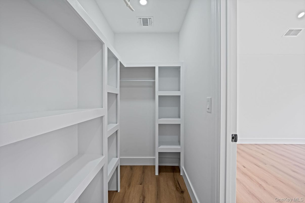 Interior, Recessed Lighting, Walk-in Closets, Wood Texture Flooring