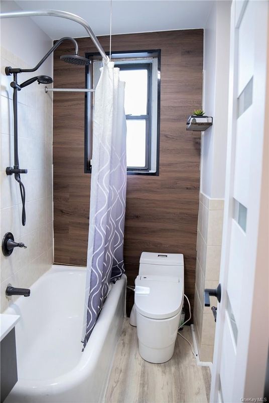Bathroom, Interior, Wood Texture Flooring, Wooden Walls