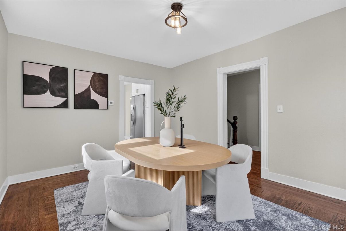 Dining room, Interior, Wood Texture Flooring