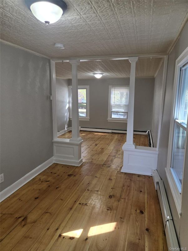 Empty room, Interior, Wood Texture Flooring