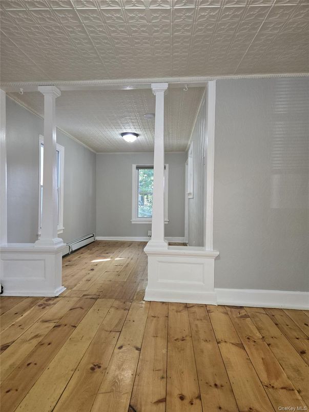 Empty room, Interior, Wood Texture Flooring