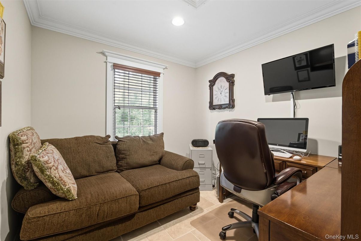 Home Office, Interior, Recessed Lighting