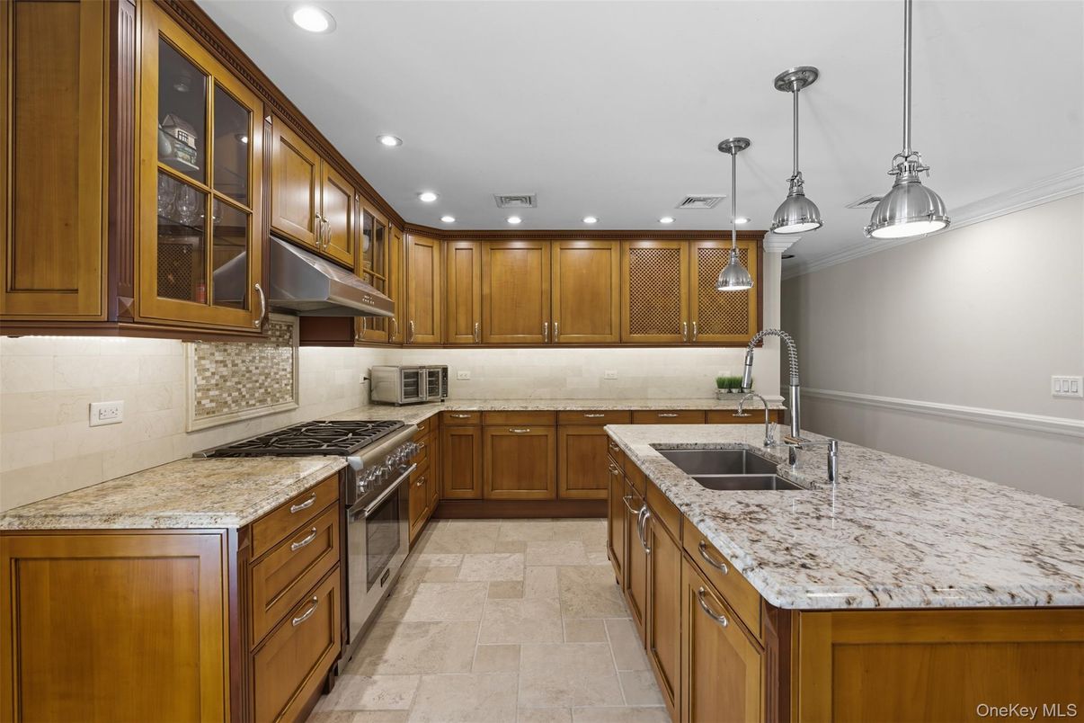 Interior, Kitchen, Pendant Lights, Recessed Lighting