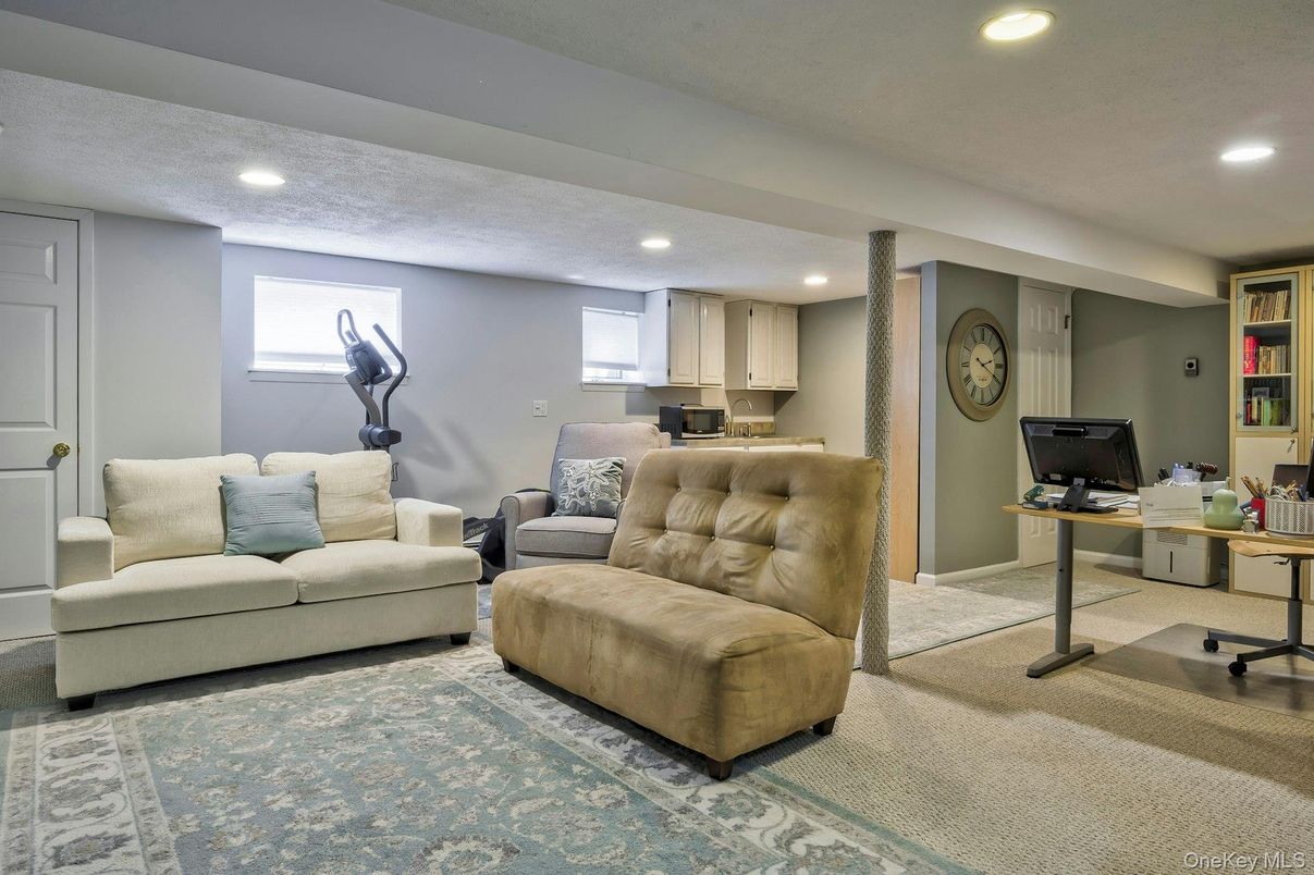 Home Office, Interior, Recessed Lighting