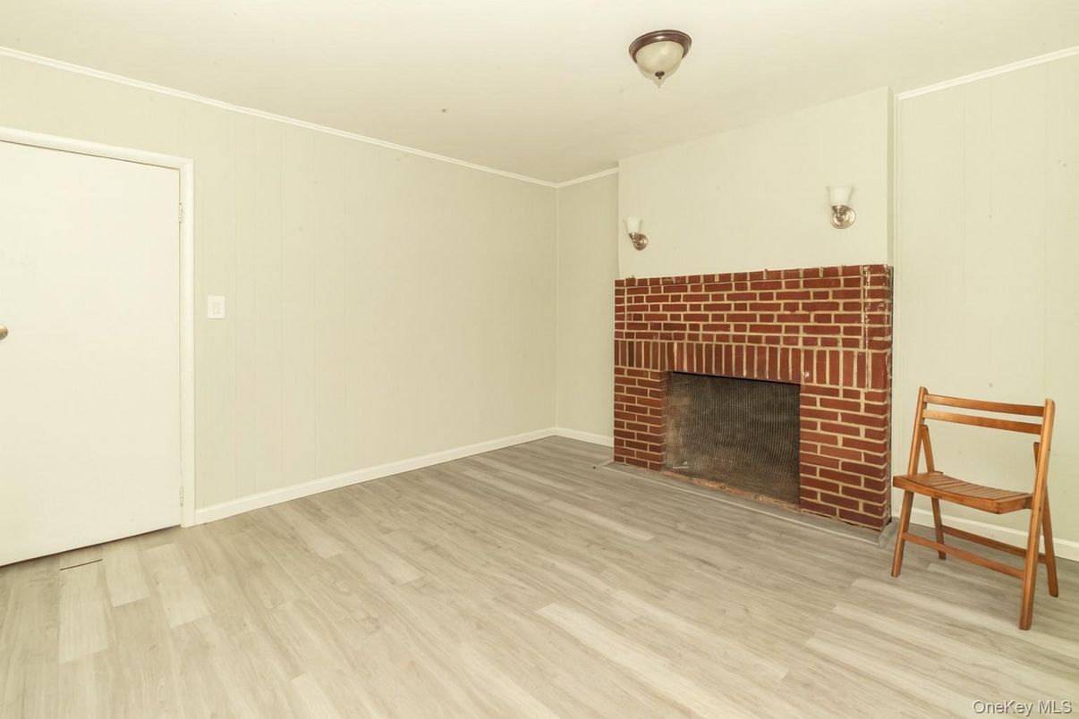 Fireplace, Interior, Wood Texture Flooring
