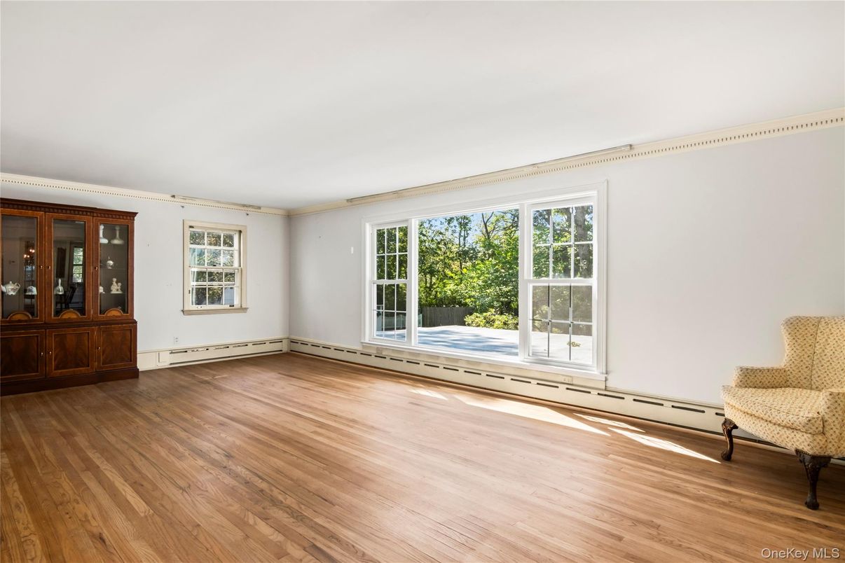 Empty room, Interior, Wood Texture Flooring