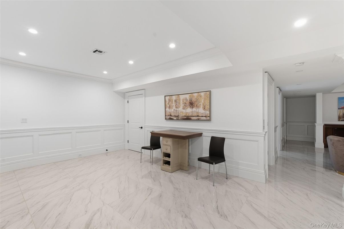 Interior, Marble, Recessed Lighting