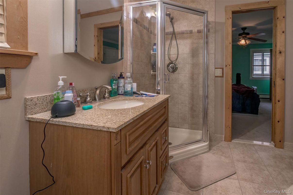 Bathroom, Glass Shower, Interior