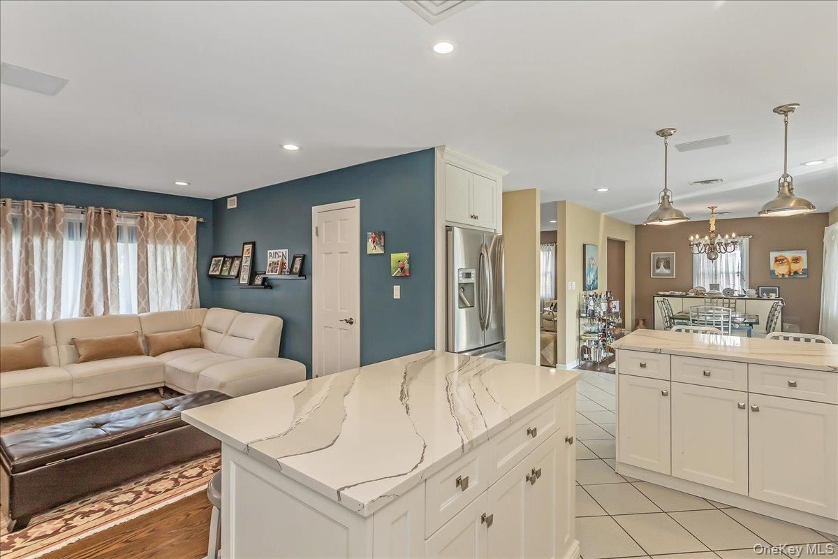 Interior, Kitchen, Living room, Pendant Lights, Recessed Lighting