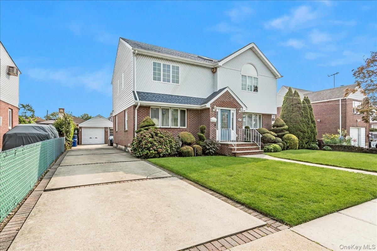 Detached Garage, Exterior, Facade, Brick Facade, Tudor Revival