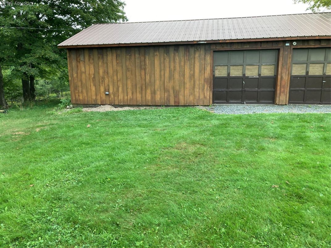 Backyard, Detached Garage, Exterior