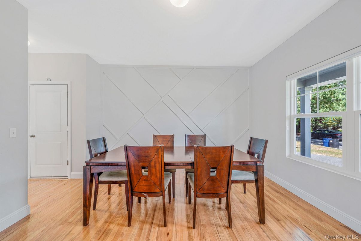 Dining room, Interior, Wood Texture Flooring