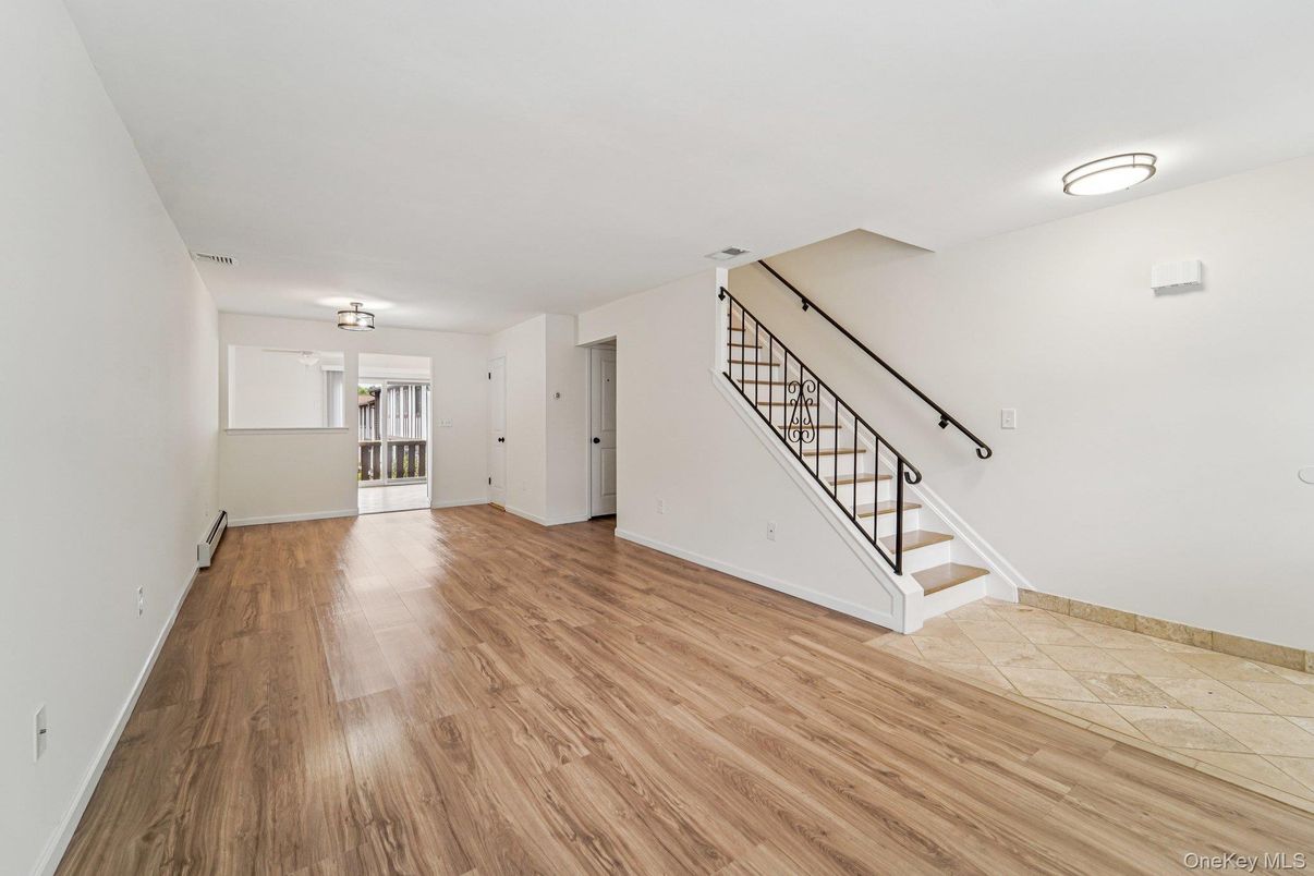 Empty room, Interior, Wood Texture Flooring