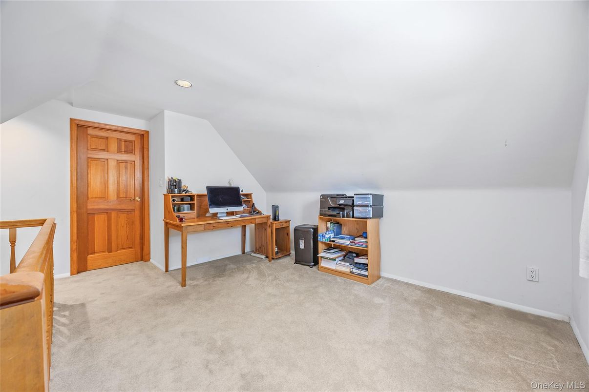 Home Office, Interior, Recessed Lighting