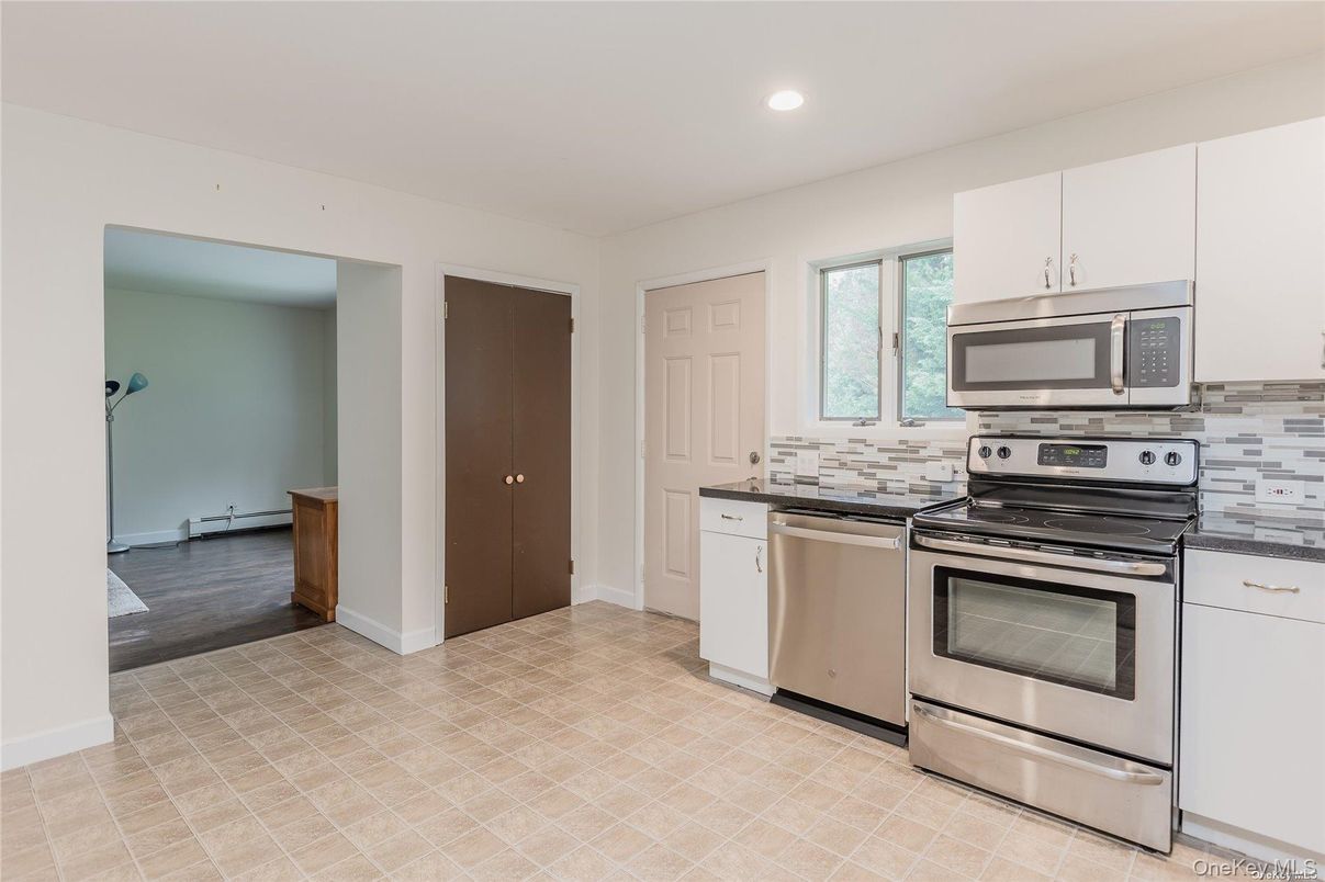 Interior, Kitchen, Recessed Lighting, Stainless Steel Appliances